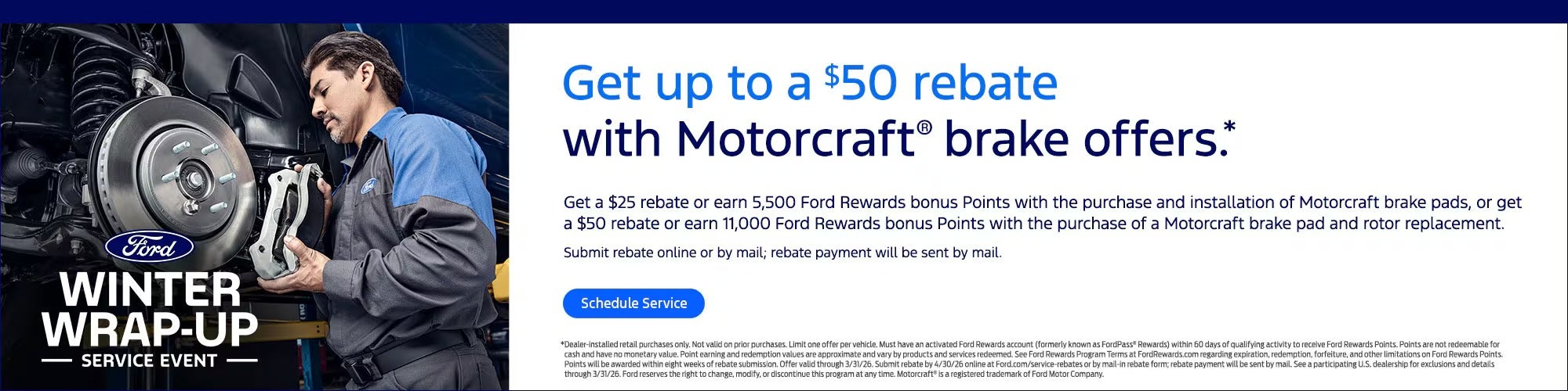 Get up to a $50 rebate at Cooper Ford in Carthage NC