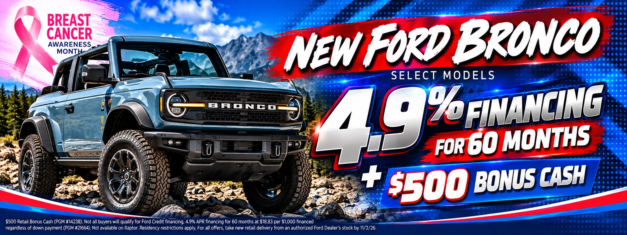2026 Ford Bronco on offer